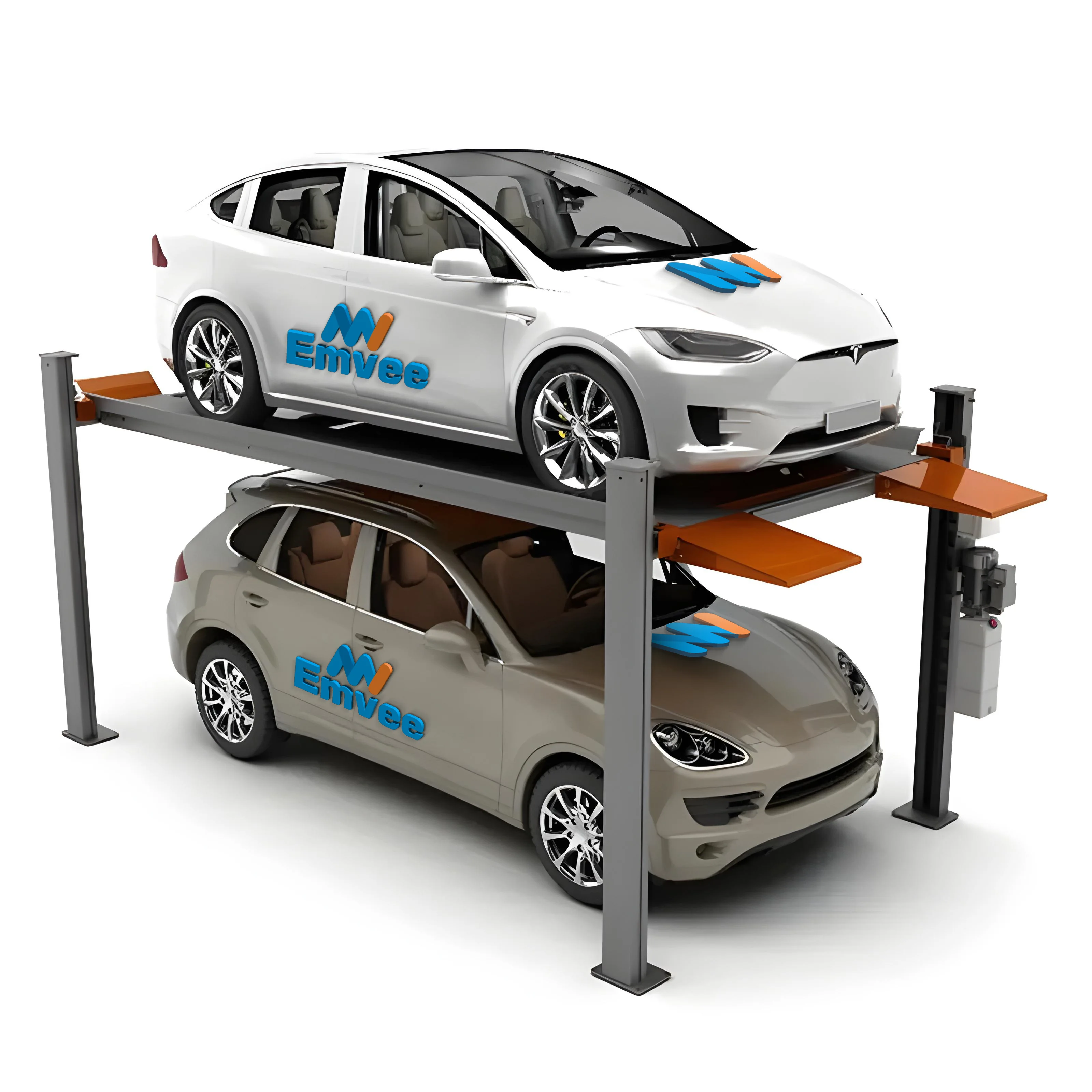 Four-Post car parking lift system